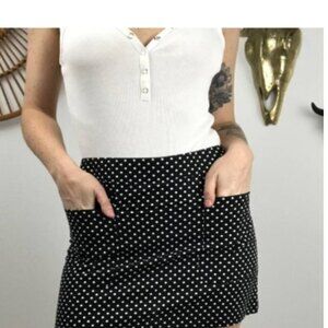 Seek the Label Polka Dot Mini Skirt